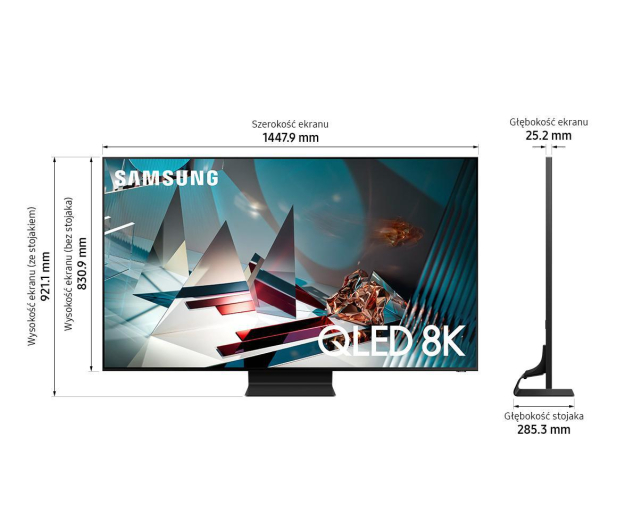 Samsung QE65Q800TAT QLED 8K DVB-T2 HEVC - 1380619 - zdjęcie 2